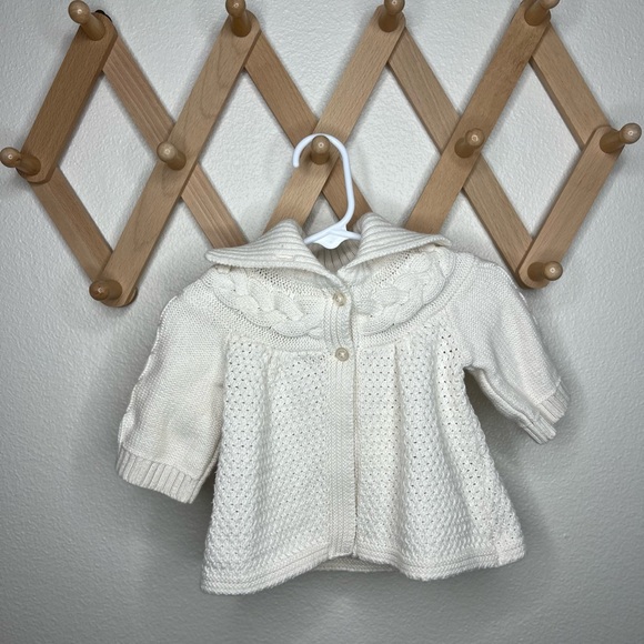 Baby Gap Braided Knit Jacket Cardigan - Picture 2 of 5